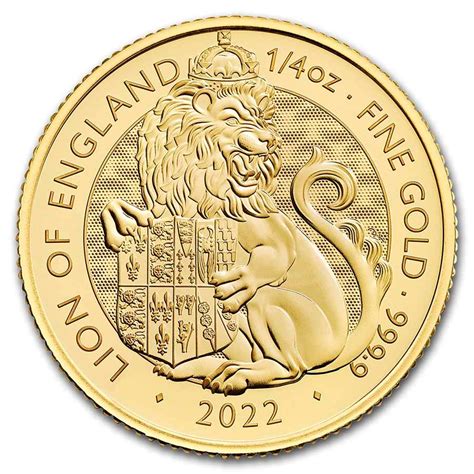 tudor beasts gold coins